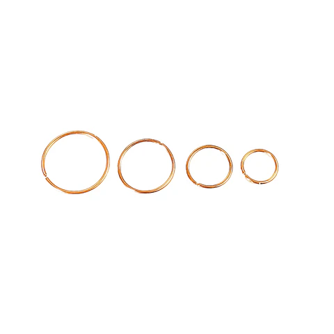Set 4 Piercing ideal septum Distintos colores Aros Nostril Daith Tragus Helix Pack Punk