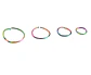 Set 4 Piercing ideal septum Distintos colores Aros Nostril Daith Tragus Helix Pack Punk - Miniatura 11