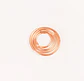 Set 4 Piercing ideal septum Distintos colores Aros Nostril Daith Tragus Helix Pack Punk - Miniatura 14