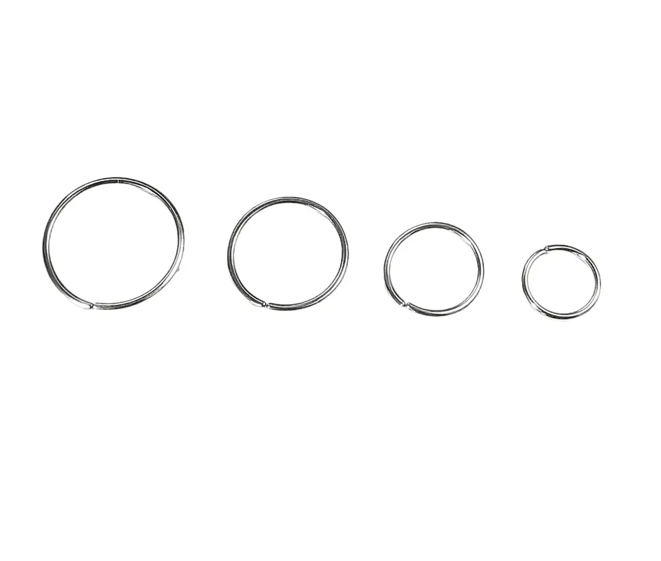 Set 4 Piercing ideal septum Distintos colores Aros Nostril Daith Tragus Helix Pack Punk 17