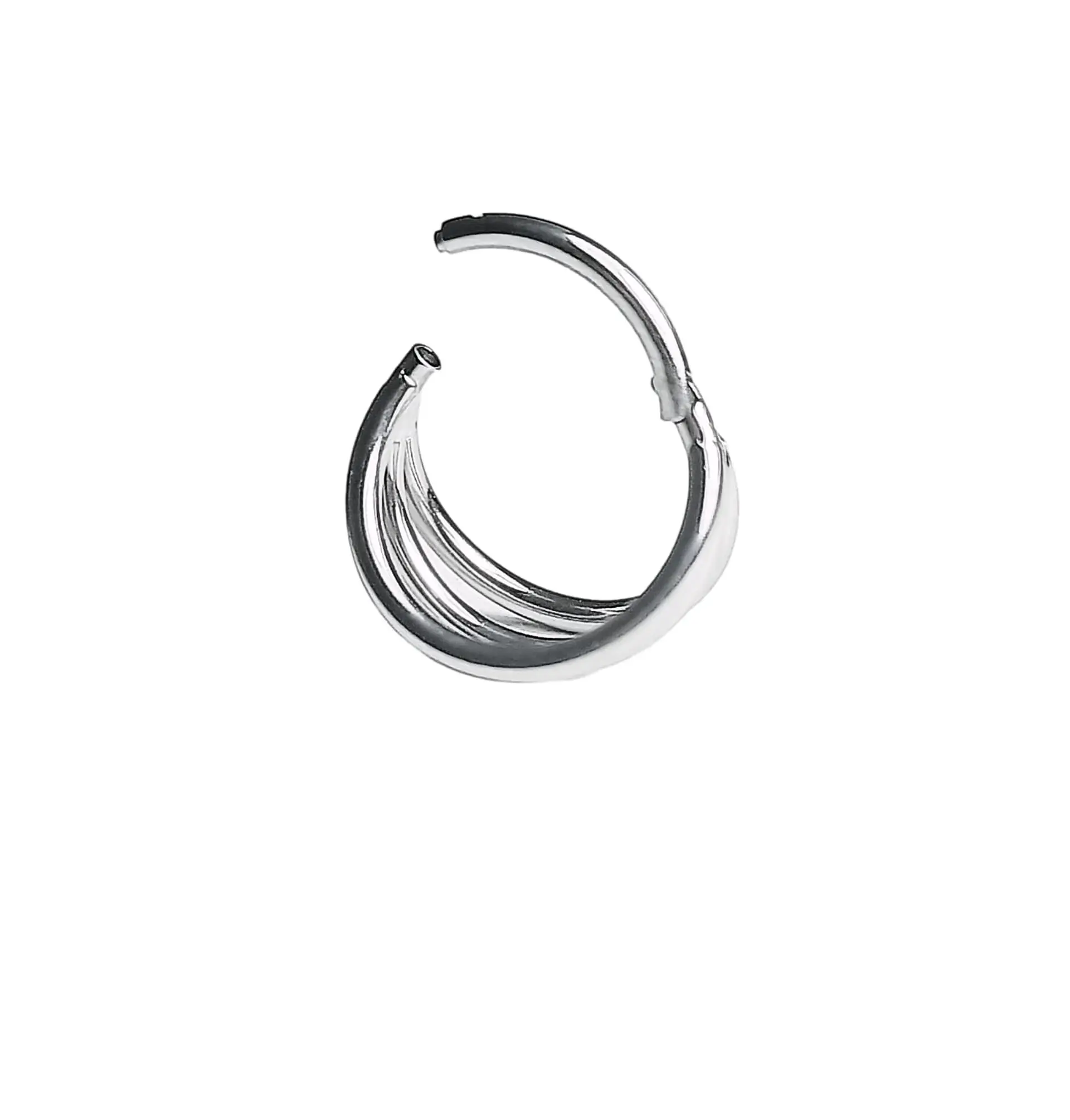 Piercing Aro Titanio Septum Daith Labret Tragus Punk 10mm 16g 2