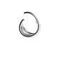 Piercing Aro Titanio Septum Daith Labret Tragus Punk 10mm 16g - Miniatura 2