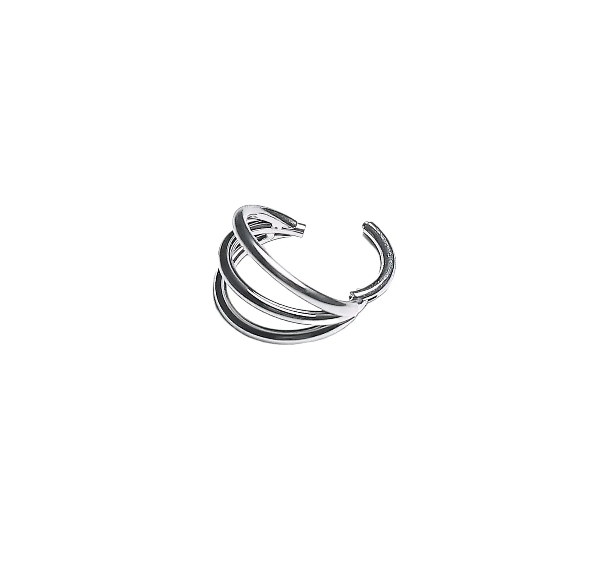 Piercing Aro Titanio Septum Daith Labret Tragus Punk 10mm 16g 4