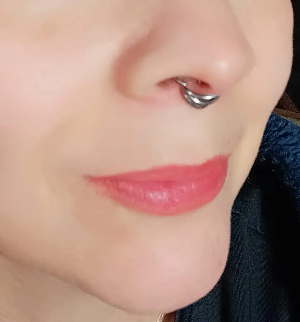 Piercing Aro Titanio Septum Daith Labret Tragus Punk 10mm 16g 6