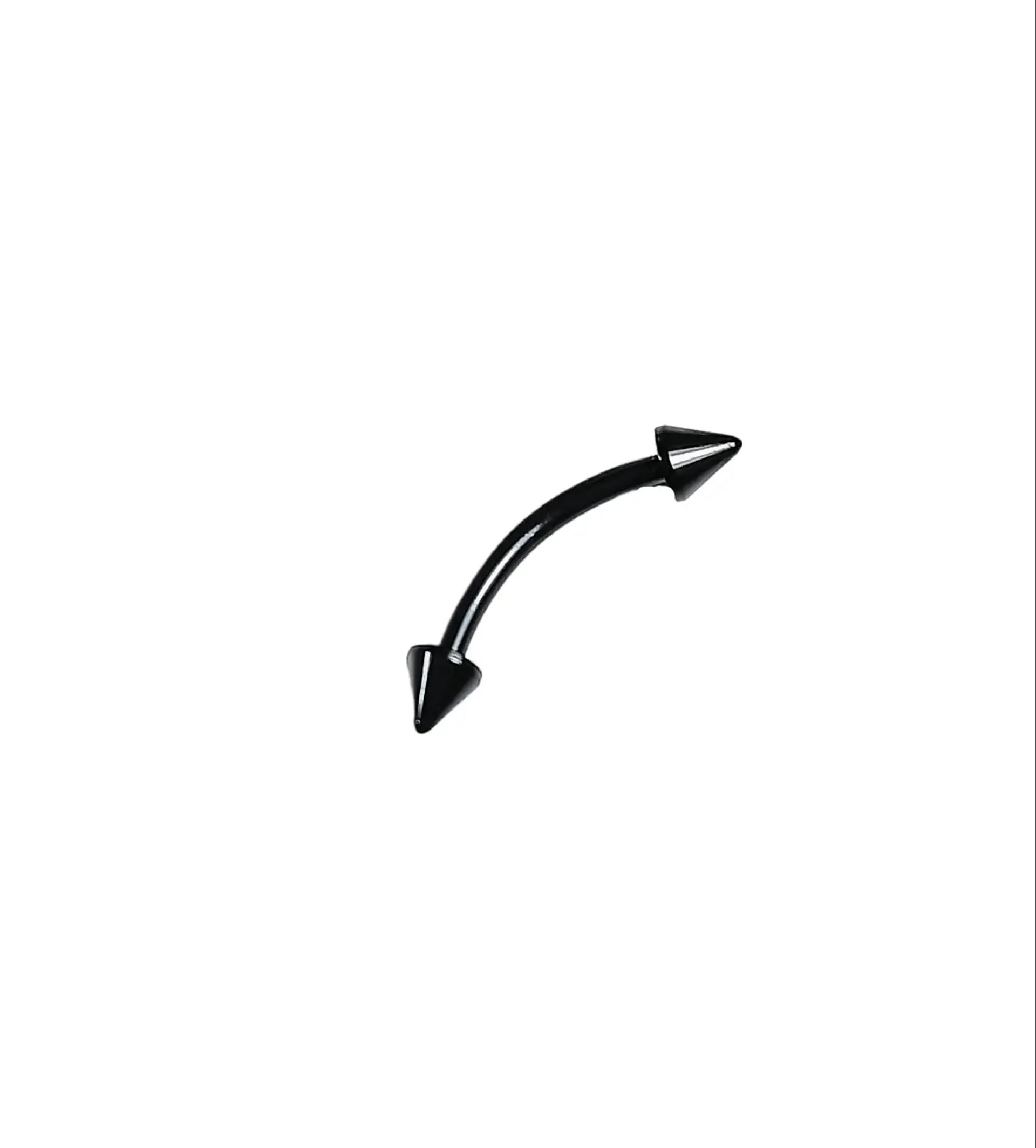Piercing Ceja Labret Daith Hipoalergenic Negro Punk Tragus 1