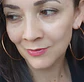 Maxi argollas hoop 65mm hipoalergenicas chapadas en oro rosa 18k - Miniatura 3