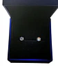 Aros Punto plata 925 Luz Piedra Gema Moissanita - Miniatura 8