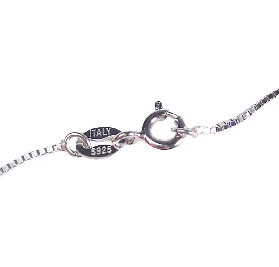 Colgante Plata Fina Punto De Luz 1 Ct Moissanita  11