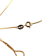 Colgante Punto Luz 1 Ct Moissanita Certificado bañado en Oro 18kl - Miniatura 9