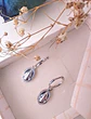 Argollas Huggies Virgen de La Milagrosa Plata fina 925  - Miniatura 2