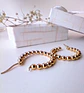 Argollas Aros Minimalista Esferas Hoop Chapadas En Oro 18k - Miniatura 2
