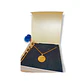 Colgante Amuleto Árbol De La Vida Sol Y Luna Chapado En Oro 18kl - Miniatura 5