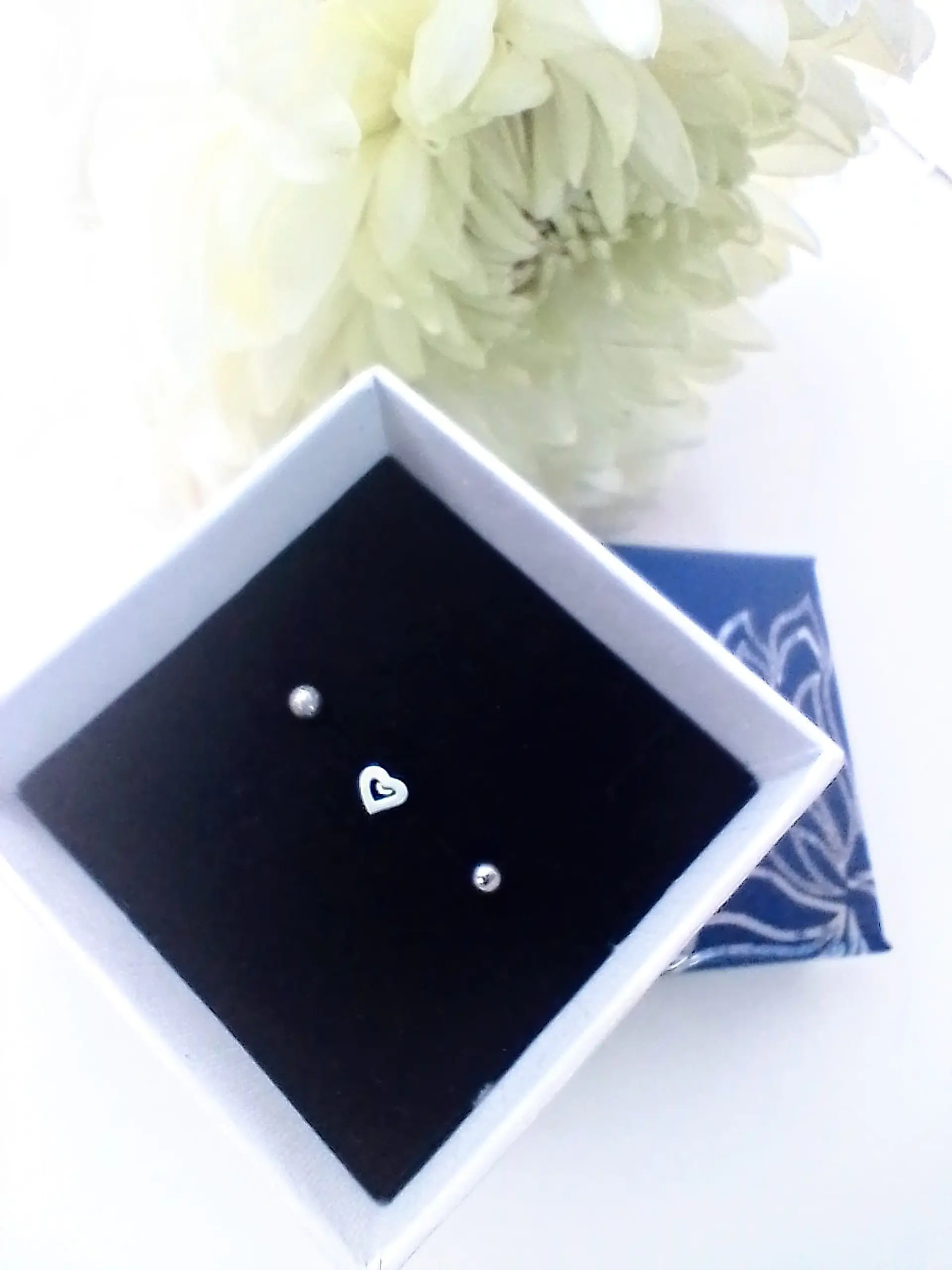 Set Piercing Tornillo Corazon Esfera Quirúrgico Nostril Labret 2