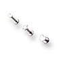 Set Piercing Tornillo Estrella Quirurgico Nostril Labret Luna - Miniatura 1