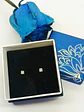 Aros de seguridad puntos de luz Hipoalergénicos 3mm Zirconio Blanco Figuras - Miniatura 11
