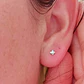 Aros de seguridad Punto de Luz Figuras Hipoalergénicos zirconio tornasol 3mm - Miniatura 13