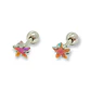 Aros de seguridad Punto de Luz Figuras Hipoalergénicos zirconio tornasol 5mm - Miniatura 17