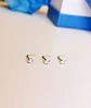 Pack Piercing Acero Quirúrgico Nariz set tipo L Zirconia blanco nostril - Miniatura 3