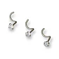 Pack Piercing Nariz set tipo S Zirconia blanco nostril - Miniatura 1