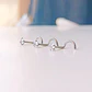 Pack Piercing Nariz set tipo S Zirconia blanco nostril - Miniatura 6