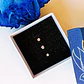 Pack Piercing Acero Quirúrgico Nariz set Zirconia Tornasol forma L - Miniatura 2