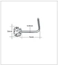 Pack Piercing Acero Quirúrgico Nariz set Zirconia Tornasol forma L - Miniatura 7