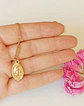 Colgante Virgen Milagrosa Maria De Los Rayos Chapada Oro 18k - Miniatura 4