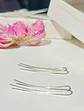 Aros Plata fina 925 Clip earcuff Minimalista Trepador - Miniatura 9