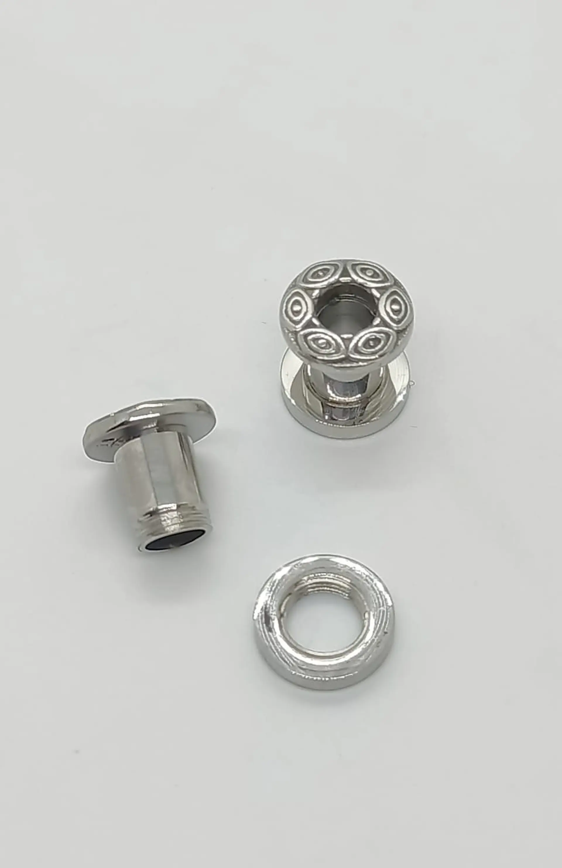 Expansores piercing 6mm tribal ondas hipoalergénico  3