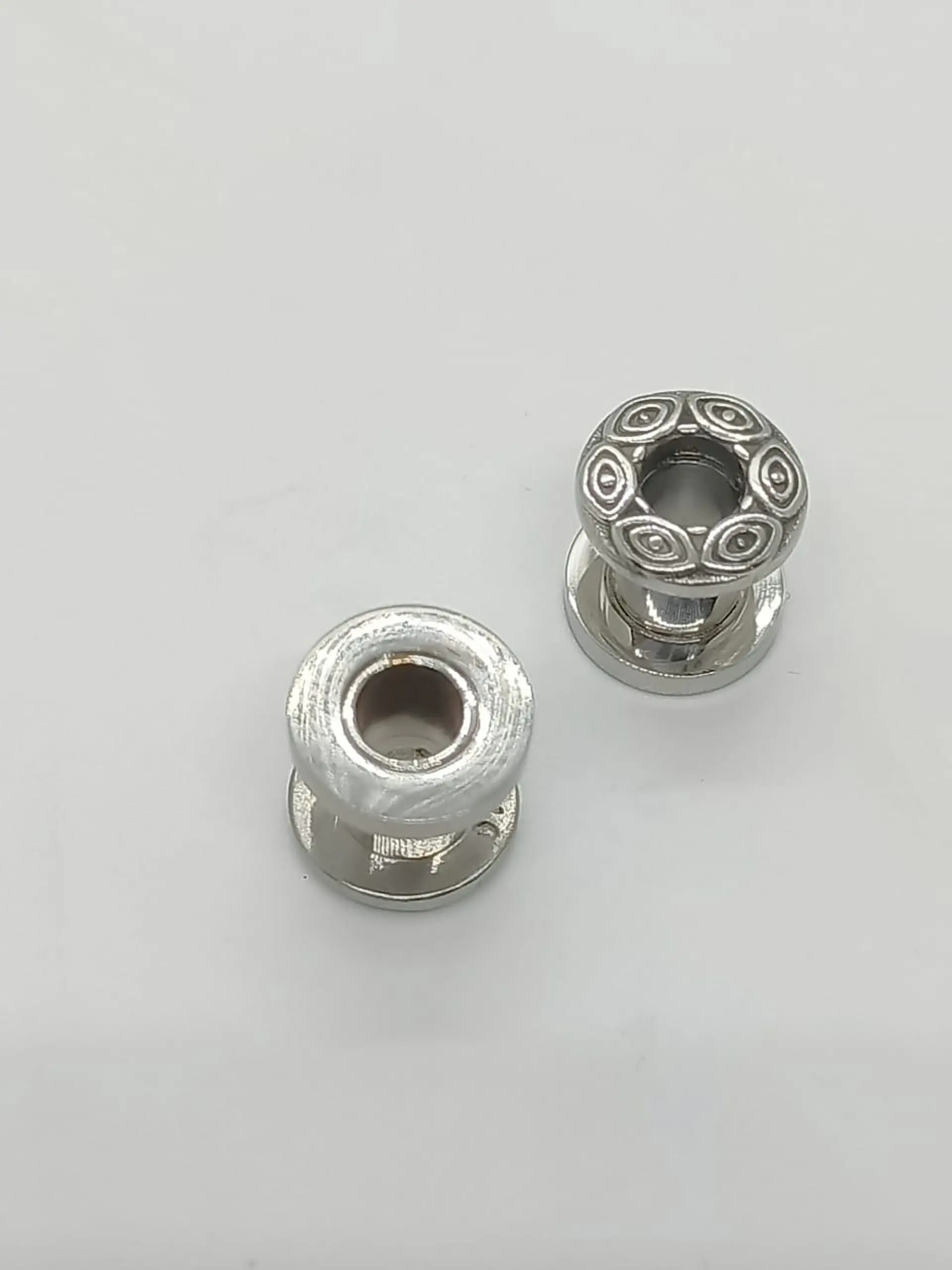 Expansores piercing 6mm tribal ondas hipoalergénico  4