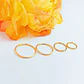 Set 4 Piercing ideal septum Distintos colores Aros Nostril Daith Tragus Helix Pack Punk - Miniatura 19