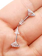 Aros Puntos de Luz En Plata 925 Zirconia 7mm - Miniatura 8