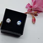 Aros Puntos de Luz En Plata 925 Zirconia 7mm - Miniatura 2