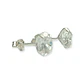 Aros Puntos de Luz En Plata 925 Zirconia 7mm - Miniatura 6