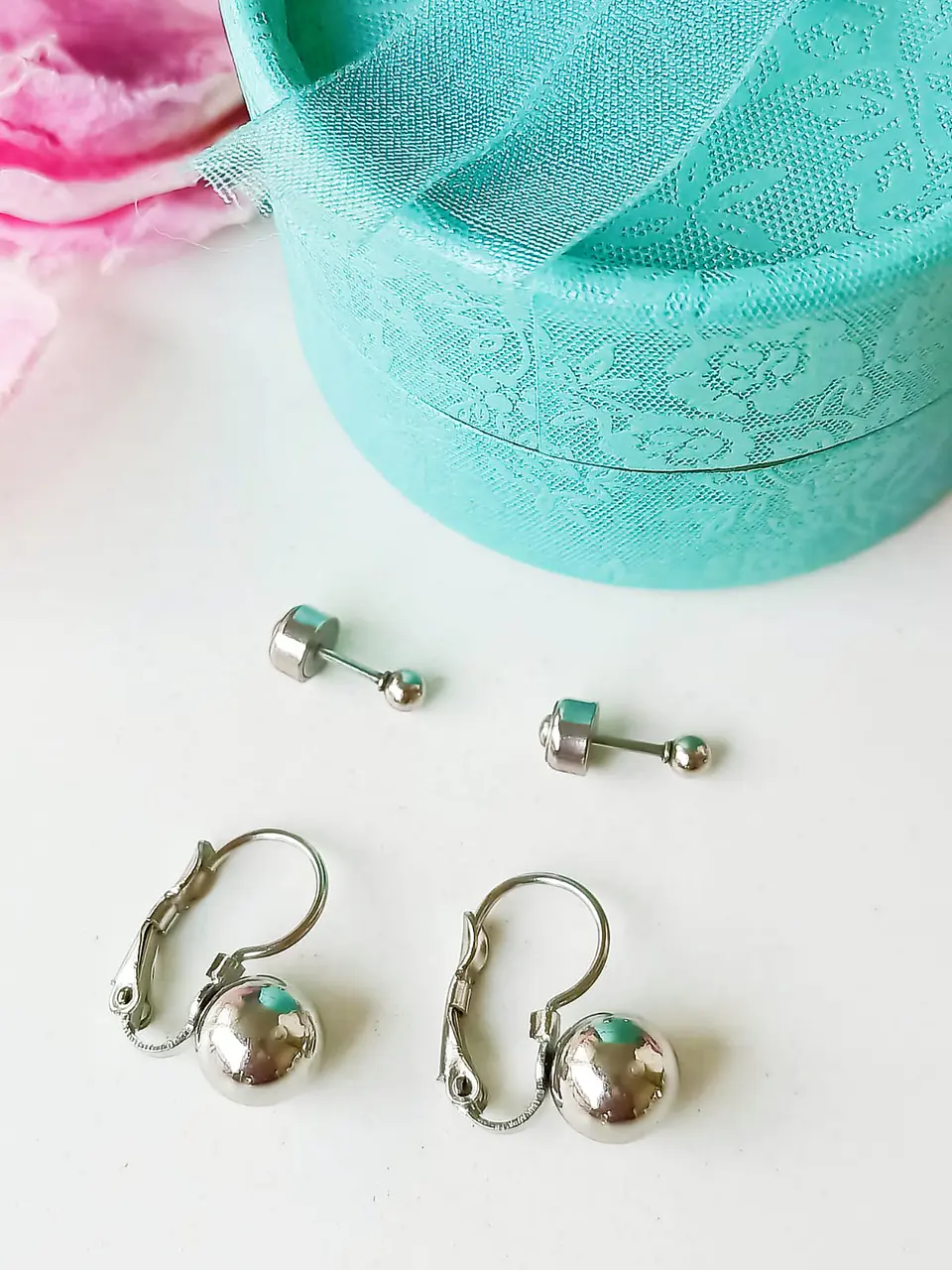 Pack De Aros Abridor Argollas Huggies Hipoalergenica Esferas 3