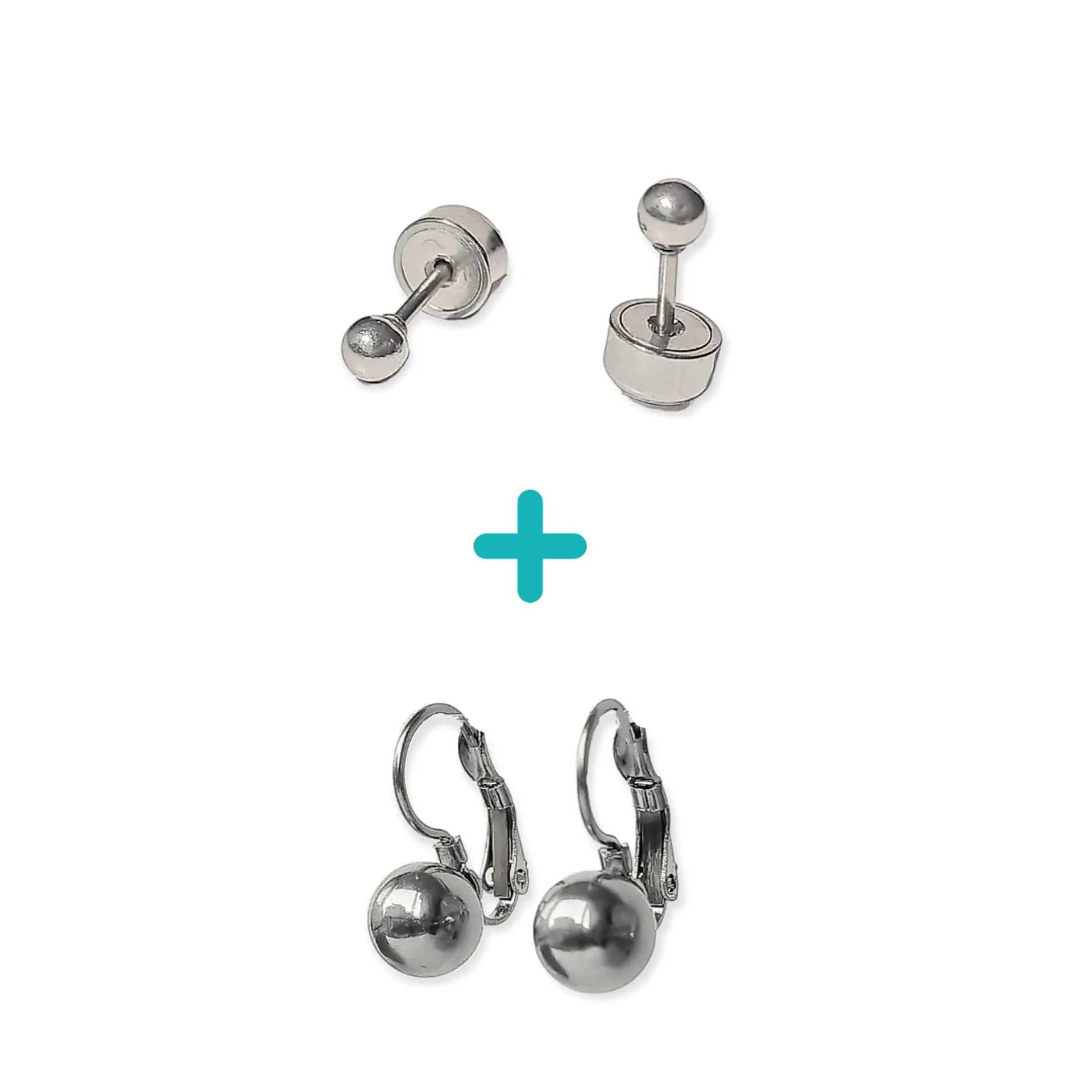 Pack De Aros Abridor Argollas Huggies Hipoalergenica Esferas 1