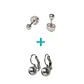 Pack De Aros Abridor Argollas Huggies Hipoalergenica Esferas - Miniatura 1