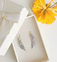 Pendientes alas Plata fina ley S925 incrustaciones de circon tipo pavé - Miniatura 2