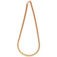 Cadena Tejido de Malla Chunky 6mm Chapada En Oro 18k - Miniatura 8