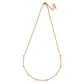 Cadena Colgante Punto De Luz Zirconia Chapado En Oro 18k - Miniatura 4