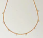 Cadena Colgante Punto De Luz Zirconia Chapado En Oro 18k - Miniatura 6