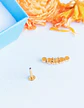 Piercing Oreja Tragus Conch Zircon Chapado En Oro 18k Unidad - Miniatura 7