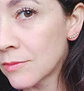 Piercing Modelo Luna Oreja Tragus Conch Labret Chapado En Oro 18k Unidad - Miniatura 11