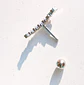 Aro Piercing Helix Flat Lóbulo Zirconia Estrellas Unidad - Miniatura 8