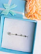 Set 4 Piercing Plateados Tipo S Nariz Zirconia Nostril Punk - Miniatura 2