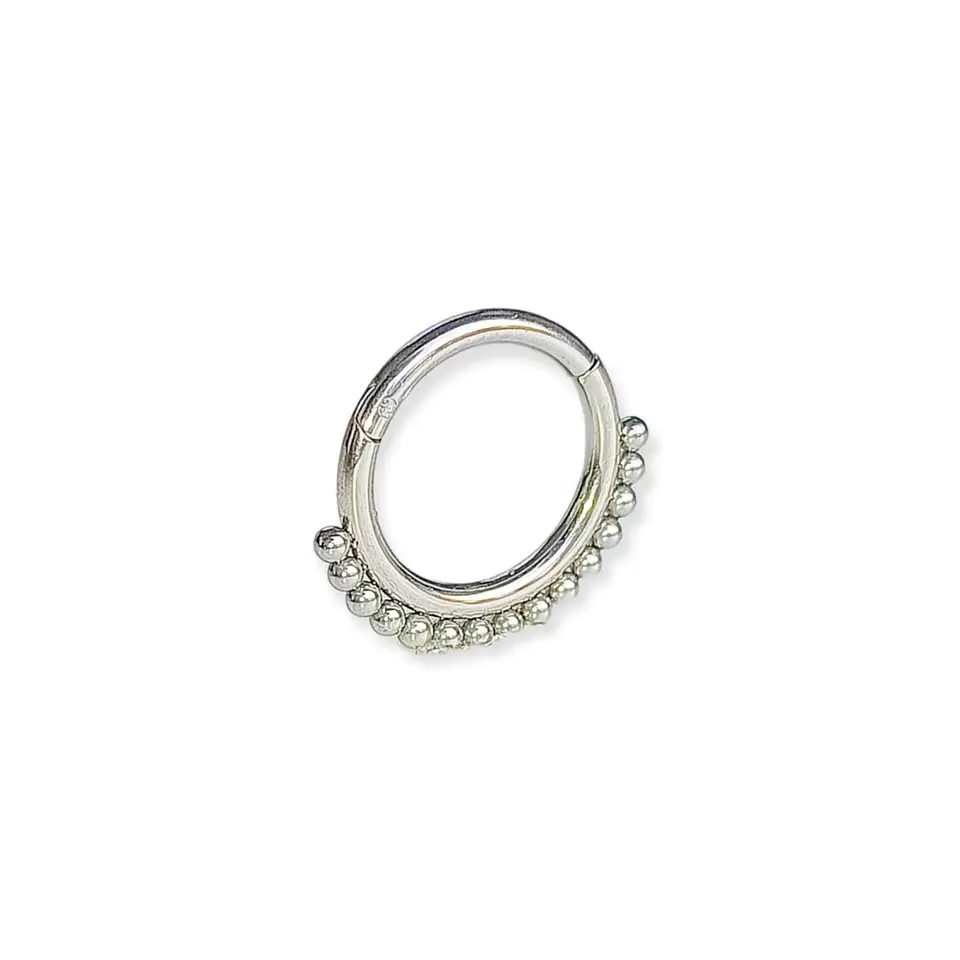 Piercing Septum Anillo Oreja Tragus Daith Esferas Tabique 3