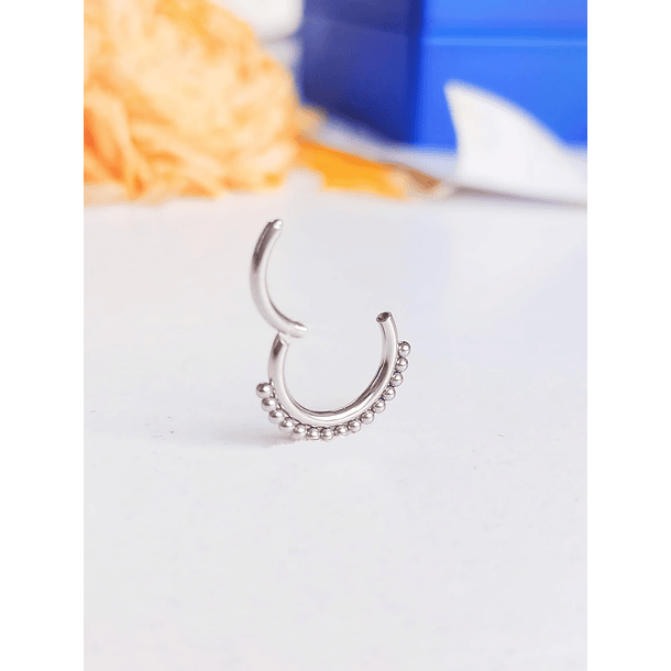 Piercing Septum Anillo Oreja Tragus Daith Esferas Tabique 4