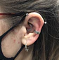 Piercing Septum Anillo Oreja Tragus Daith Esferas Tabique - Miniatura 7