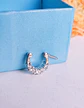 Piercing Septum Tabique Oreja Tragus Daith Clicker Zirconias - Miniatura 5
