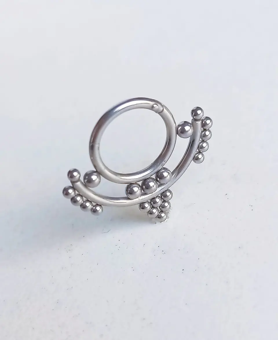 Piercing Septum Nariz Tragus Daith Esferas Oreja Tabique 12